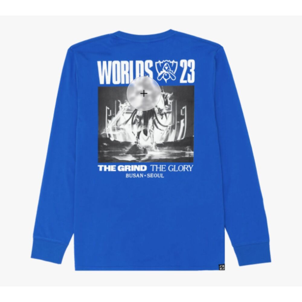 League of Legends Worlds 2023 Long Sleeve Tee - Size Small